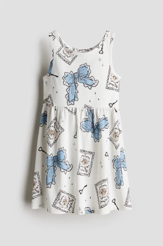 Bows White Dress