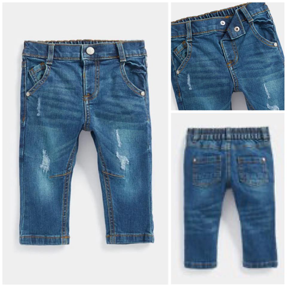MOTHERCARE SALE, Ripped Mid Wash Boy Soft Jeans Belum ada penilaian 0 Terjual
