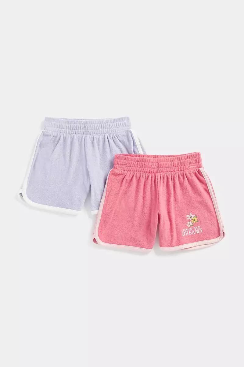 MOTHERCARE SALE, 2 Piece Dream Pink and Purple Short Pants