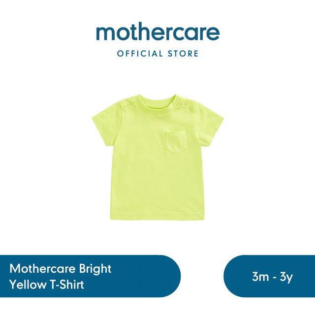MOTHERCARE SALE, Pocket Bright Yellow Tshirt